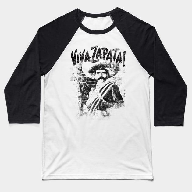 ZAPATA VIVE Baseball T-Shirt by Israelitoflores